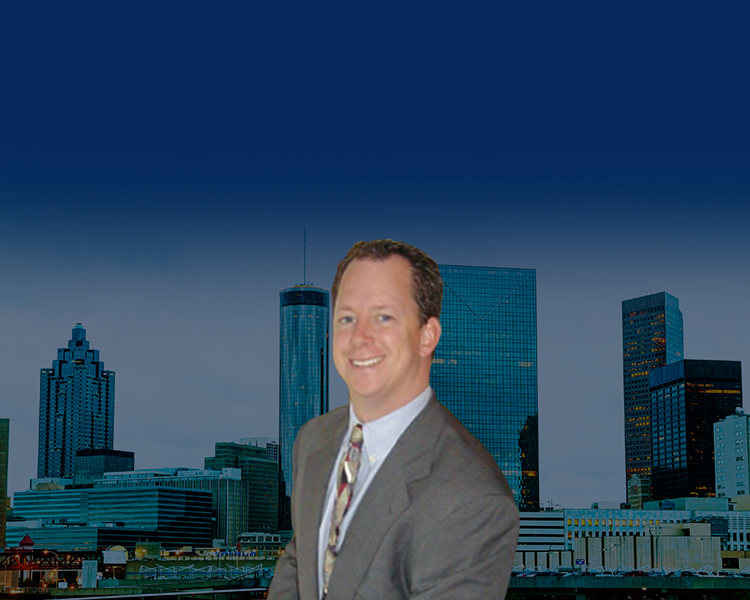 Kevin C. Ford with Atlanta Skyline in the background